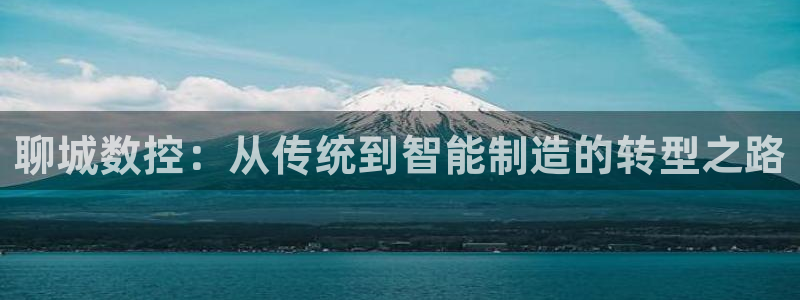 天辰娱乐app：聊城数控：从传统到智能制造的转型之路